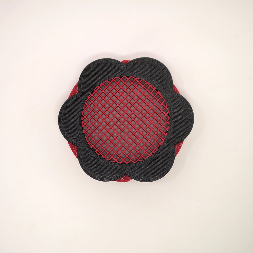 Flower Shaped Ventilation Reptile & Isopod Ventilation - Built in Micro Mesh  - Multiple Colors /Sizes - Reusable