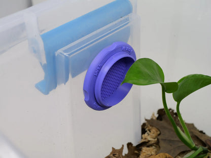 Standard Ventilation for Reptile / Insects | Built In MICRO MESH | Perfect For Jumping Spiders & Isopods | Tons Of Colors & Sizes| Easy To Install