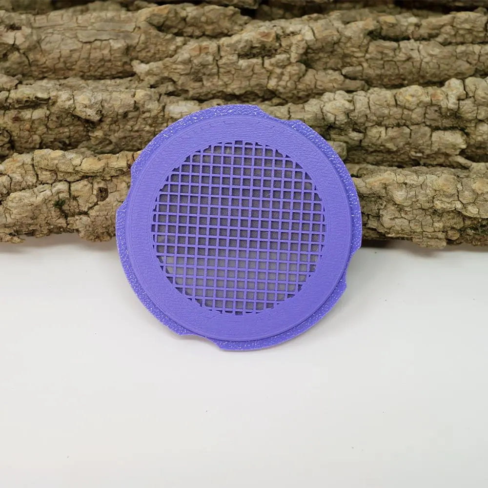 Standard Ventilation for Reptile / Insects | Built In MICRO MESH | Perfect For Jumping Spiders & Isopods | Tons Of Colors & Sizes| Easy To Install