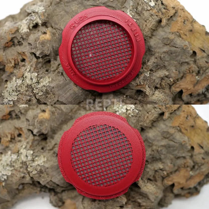 Standard Ventilation for Reptile / Insects | Built In MICRO MESH | Perfect For Jumping Spiders & Isopods | Tons Of Colors & Sizes| Easy To Install